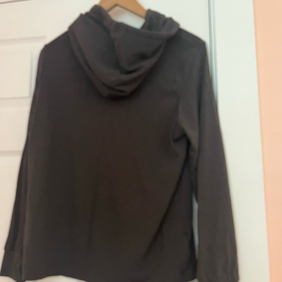 Women's Brushed Bamboo Charcoal Hoodie by Cozy Earth - Picture 2 of 4